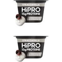 Een afbeelding van HiPRO Protein skyr stijl stracciatella 2-pack