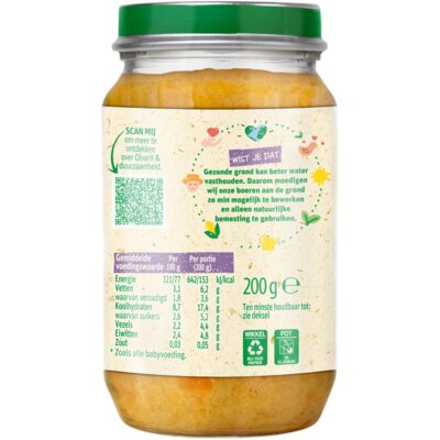 pdp-image-Olvarit Pompoen curry met linzen 8m+