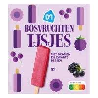 AH Aardbei bosvruchten ijsje