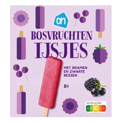 pdp-image-AH Aardbei bosvruchten ijsje