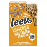 Leev Lowcarb crackers meerzaden