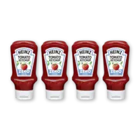 Heinz ketchup zero toegevoegde suikers 4-pack