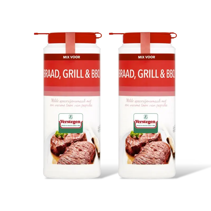 Kruidenmix braad, grill & BBQ 2-pack