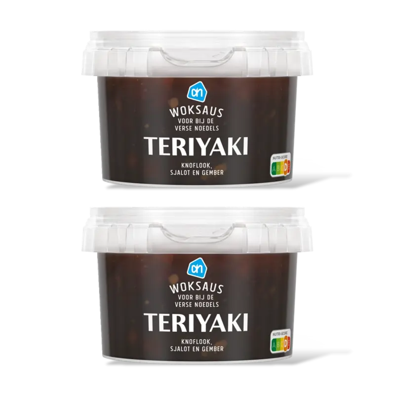 AH Woksaus teriyaki 2-pack