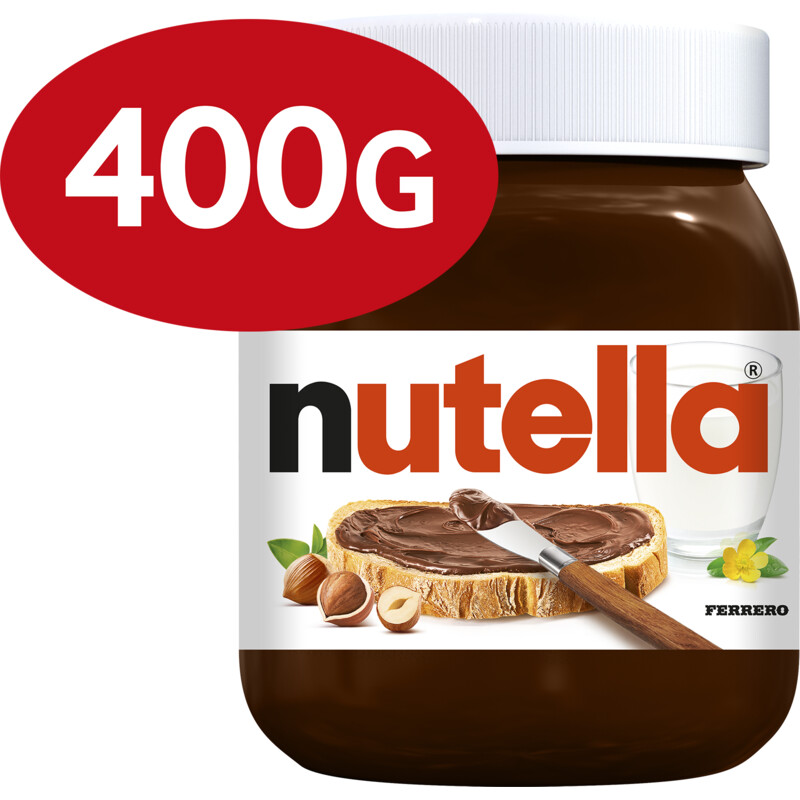 Een afbeelding van Nutella Hazelnootpasta