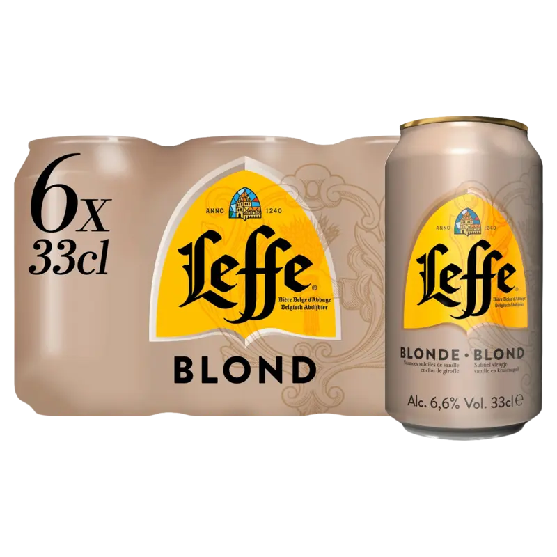 Leffe Blond abdijbier 6-pack