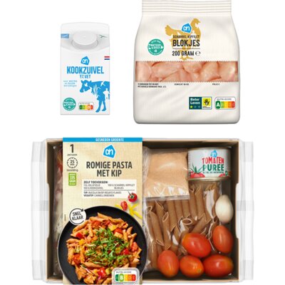 pdp-image-AH Gesneden Verspakket Pasta Kip 1pers