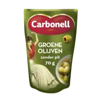 Carbonell Groene olijven zonder pit