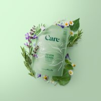 Een afbeelding van Care Seven herbs every day shampoo refill