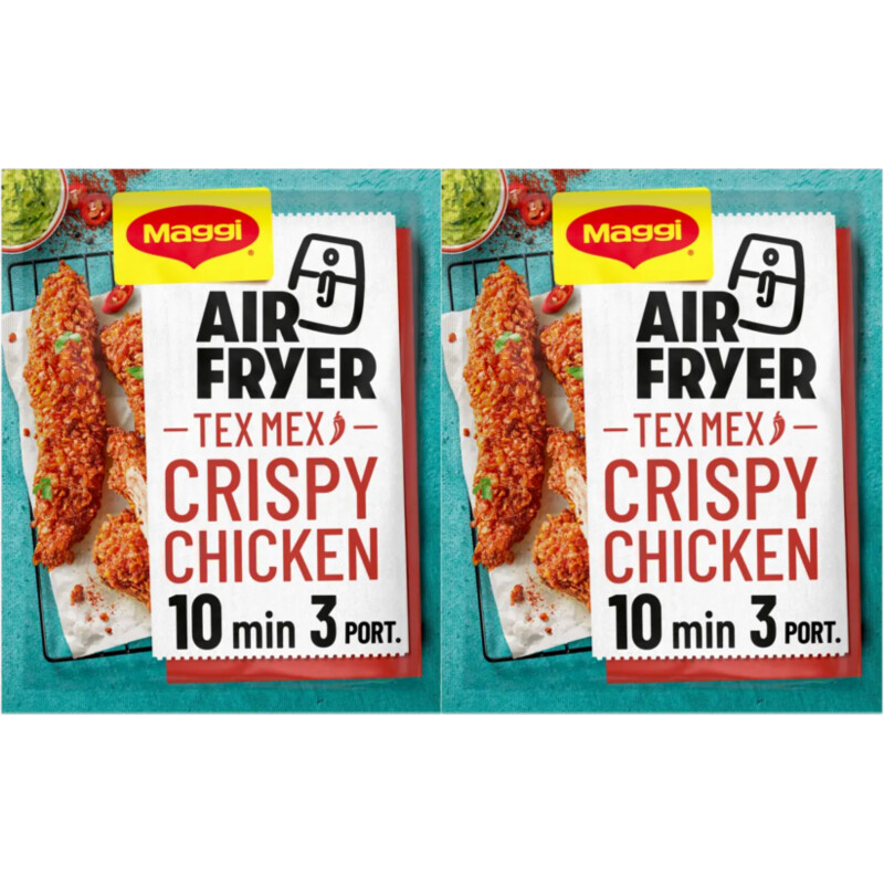 Airfryer tex mex crispy chicken 2-pack