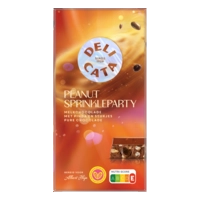 Delicata Reep peanut sprinkleparty melkchocolade