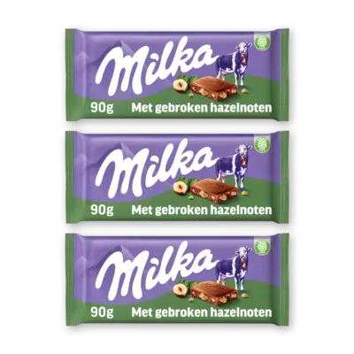 pdp-image-Milka Chocoladereep gebroken hazelnoten 3-pack
