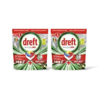 Dreft Platinum pls vaatwascapsules citroen 2pk