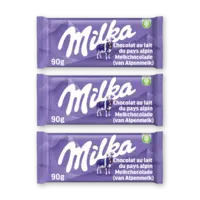 Milka Chocoladereep alpenmelk 3-pack