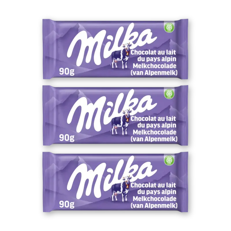 Chocoladereep alpenmelk 3-pack