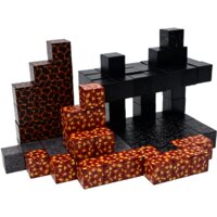 Een afbeelding van MagnaMinds Magnetic cube 100 lava