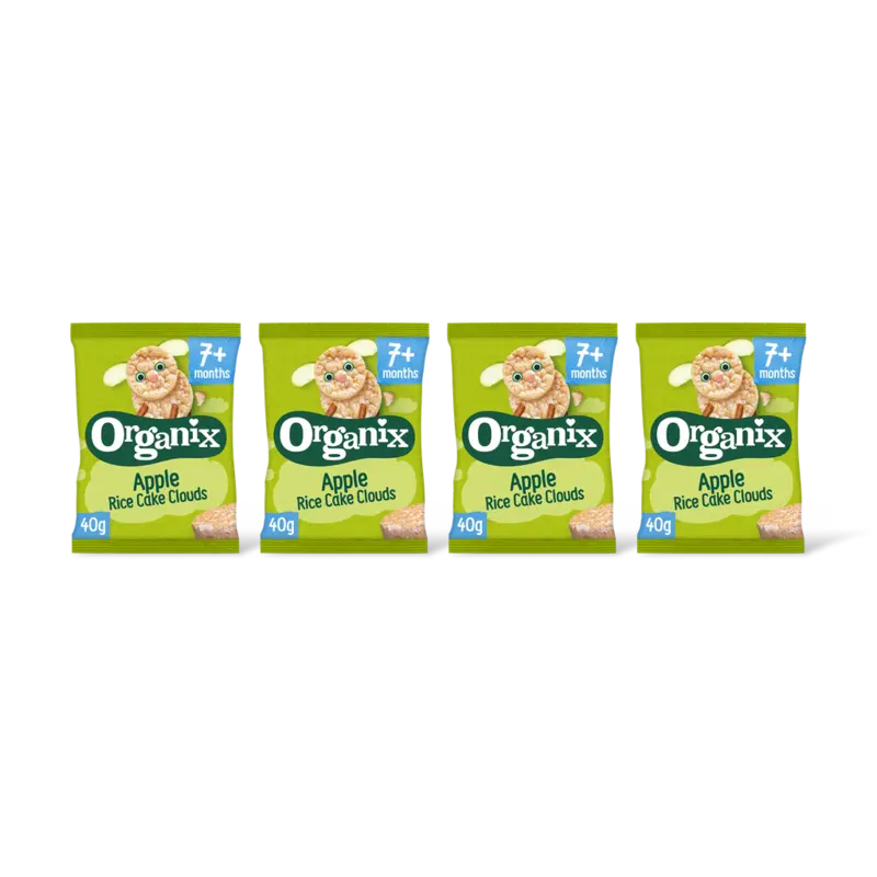 Apple rice cake clouds 7m+ 4-pack