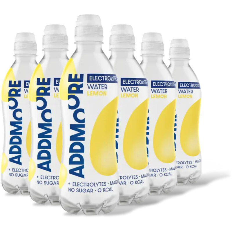 Addmoore Electrolyte Water Lemon 6-pack