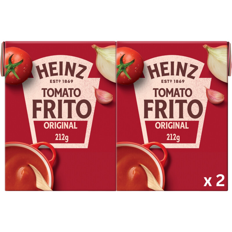 Een afbeelding van Heinz Tomato frito 2-pack