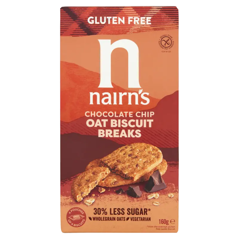 Chocolate chip biscuit break