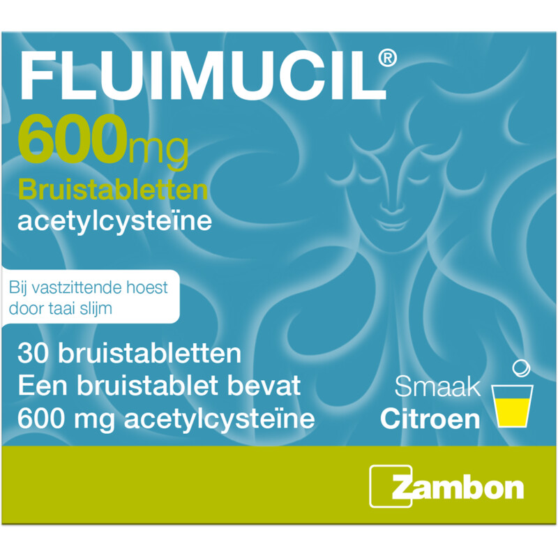 Een afbeelding van Fluimucil 600mg bruistabletten