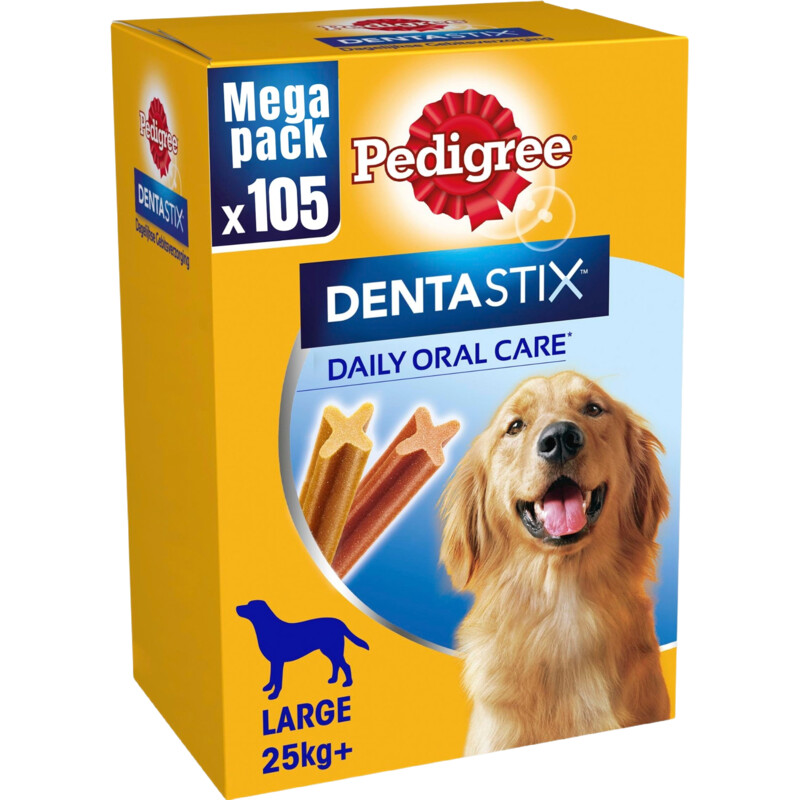 Een afbeelding van Pedigree Dentastix multipack kauwsnack grote hond