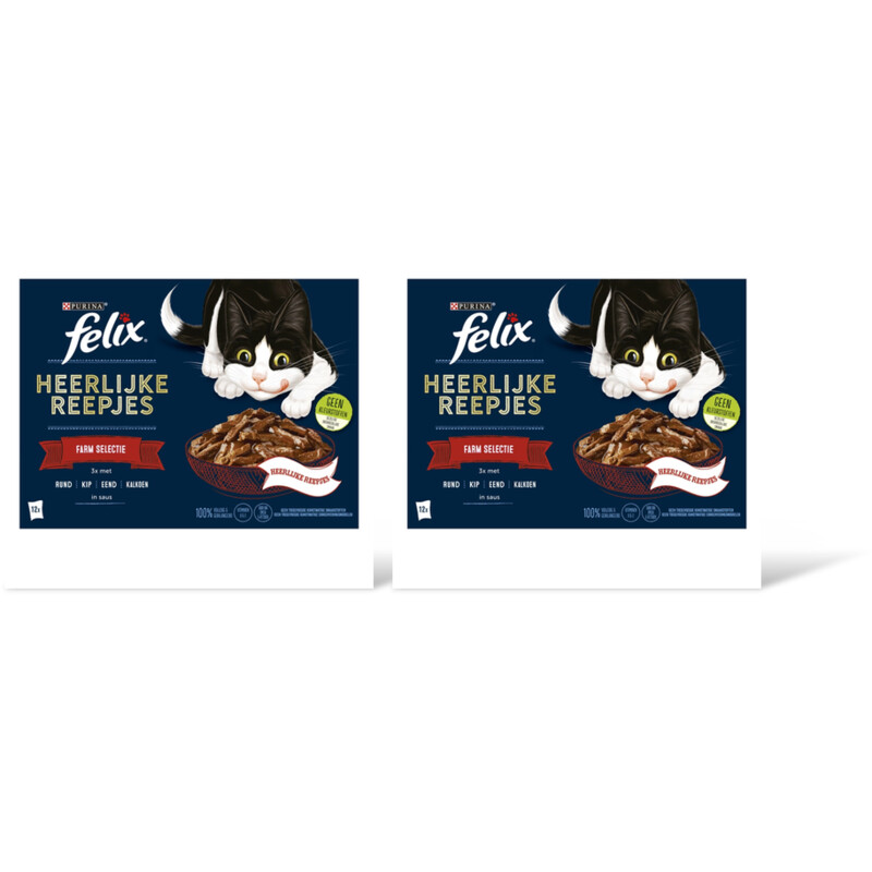 Felix Heerlijke reepjes farm selectie saus 2pk