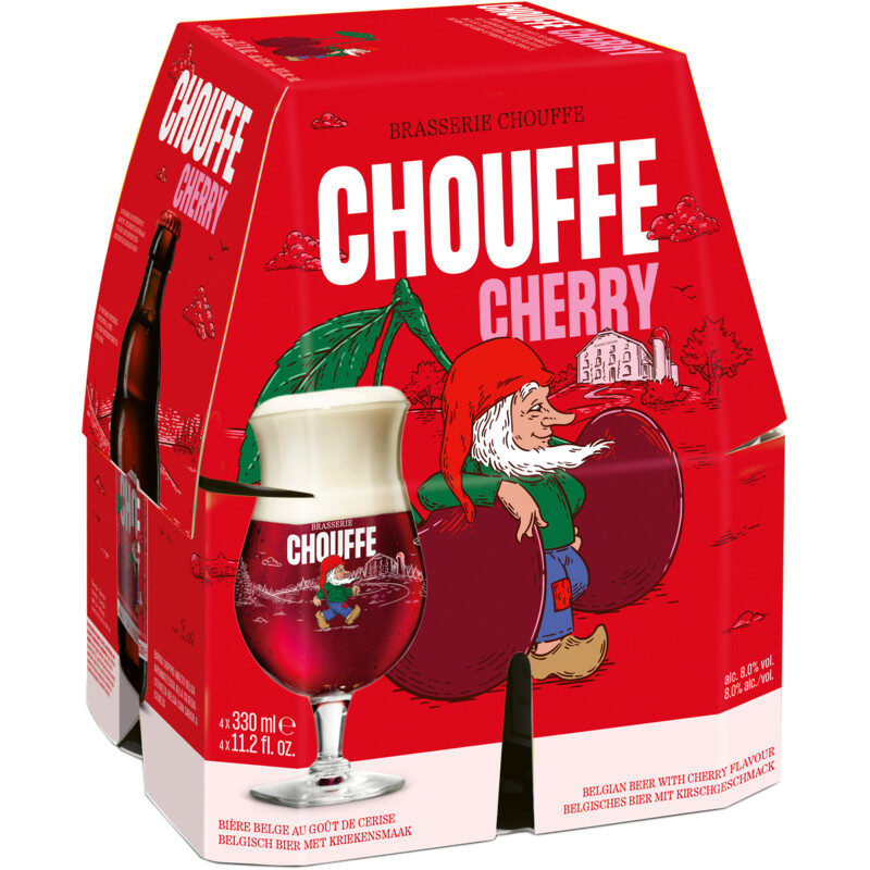Een afbeelding van Chouffe Cherry 4-pack