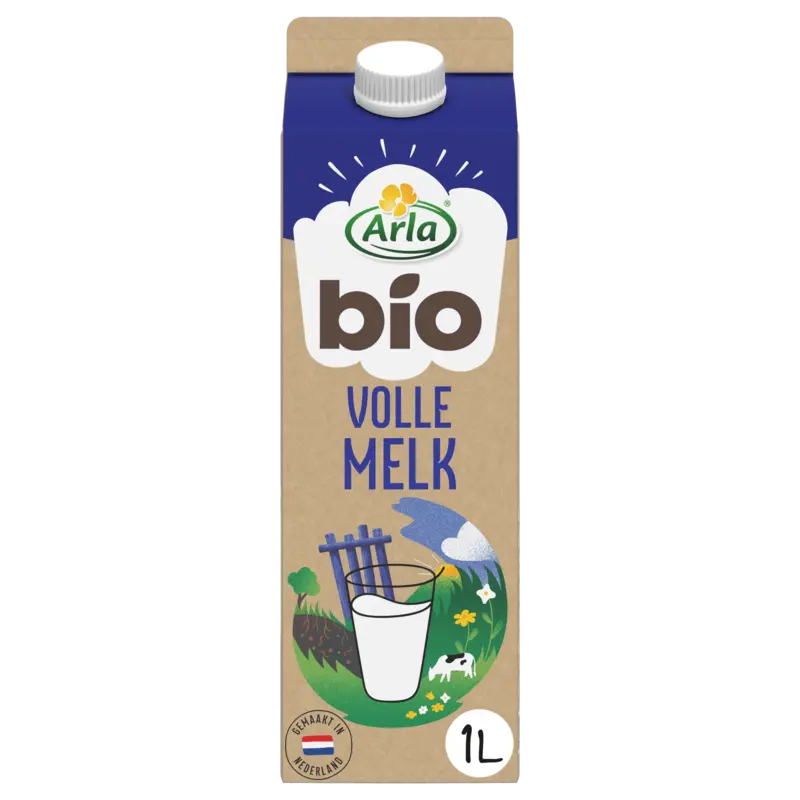 Biologisch volle melk