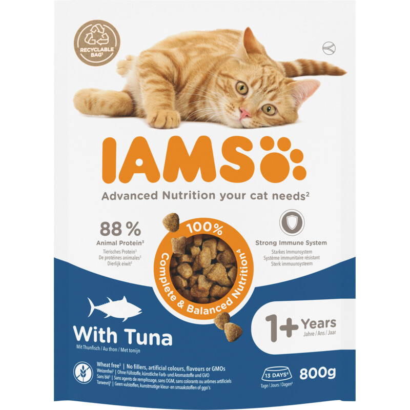 Een afbeelding van IAMS For vitality adult 1+ with tuna