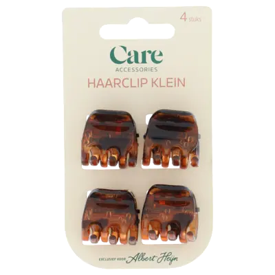 pdp-image-Care Accessories haarclip klein bruin