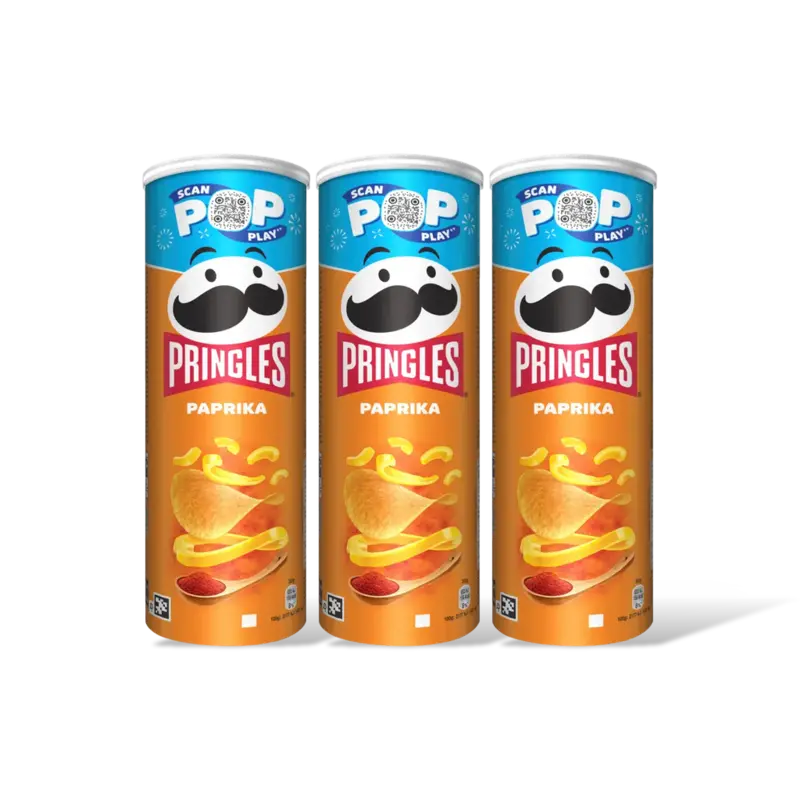 Pringles Paprika 3-pack