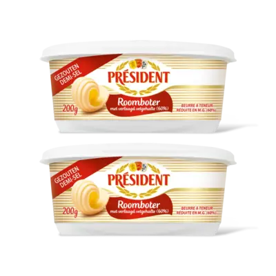 pdp-image-Président Roomboter gezouten 2pck