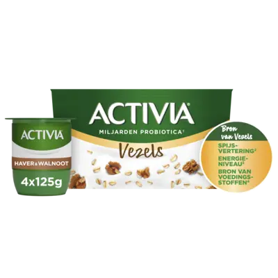 pdp-image-Activia Yoghurt vezels haver walnoot 4-pack