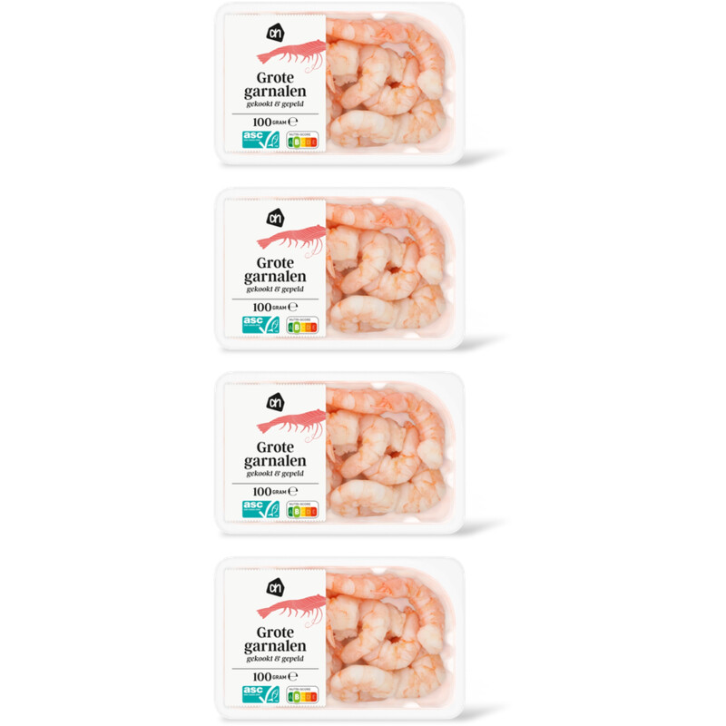 AH Grote garnalen 4-pack