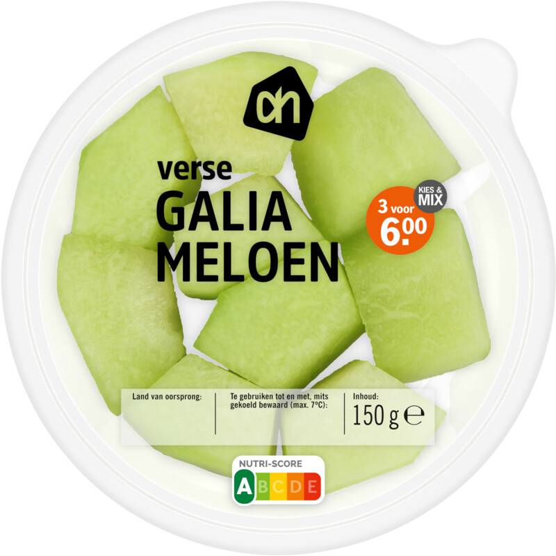 Een afbeelding van AH Galia meloen