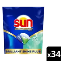 Sun Brilliant shine plus vaatwascapsules