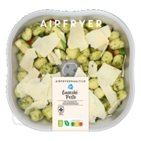 AH Airfryermaaltijd gnocchi pesto