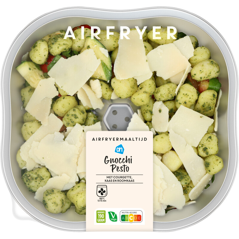 Een afbeelding van AH Airfryermaaltijd gnocchi pesto