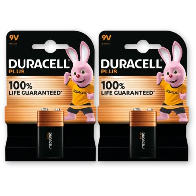pdp-image-Duracell Plus 9V-alkaline batterijen 6LR61 2-pack