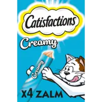 Catisfactions Kattensnack creamy met zalige zalmsmaak