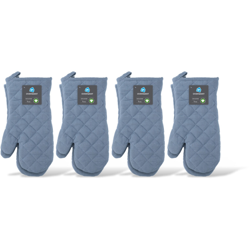 AH Ovenwant blauw denim 4-pack