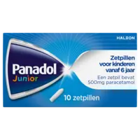 Panadol Junior 500mg zetpillen
