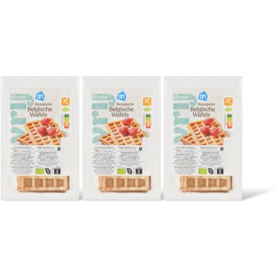 pdp-image-AH Glutenvrij Biologische Belgische wafels 3-pack