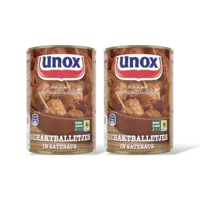 Unox Gehaktballetjes in satesaus 2-pack