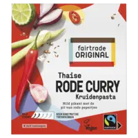 Fairtrade Original Kruidenpasta rode curry