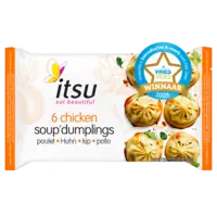 Itsu Chicken soup dumplings