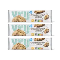 AH Glutenvrij Chocolate chip cookies 3-pack