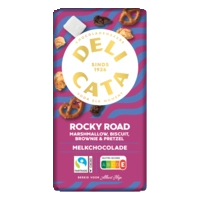 Delicata Reep rocky road melk chocolade
