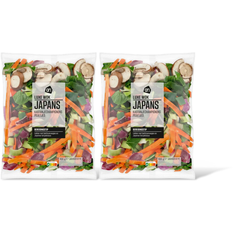 AH Luxe wok Japans champignons peultjes 2pk
